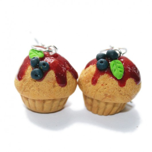 kolczyki muffinki ciasteczkatynki