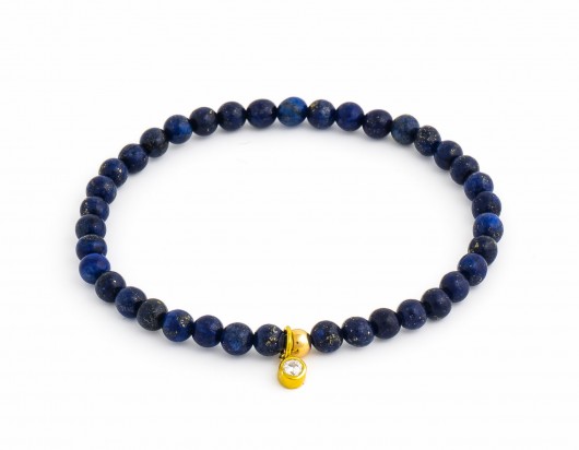Bransoletka / full moon / lapis lazuli selfiestore