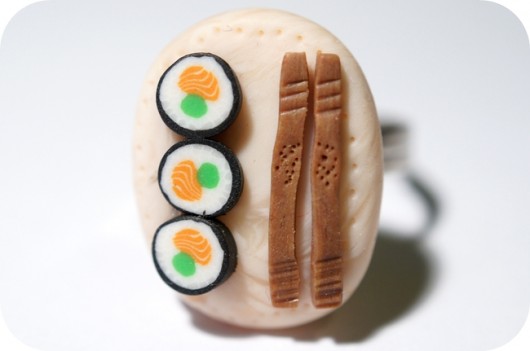 Sushi - pierścionek3 Modeliniaki