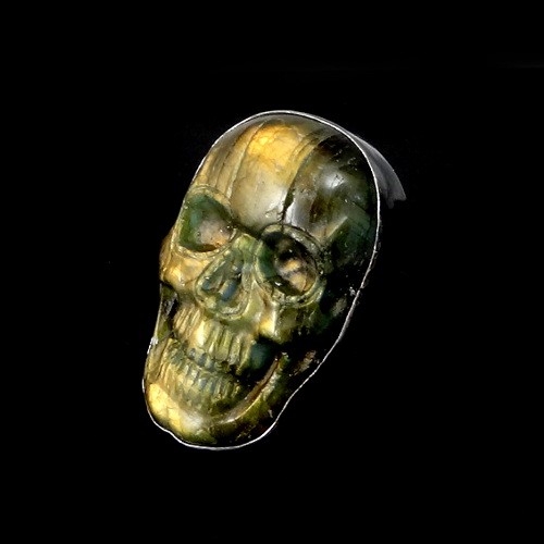 Jack Sparrow ring - labradoryt Pracownia Neores