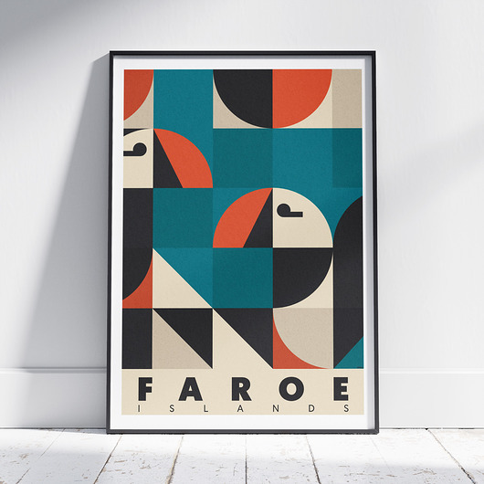 plakaty Plakat, Wyspy Owcze, Faroe Islands, Dania