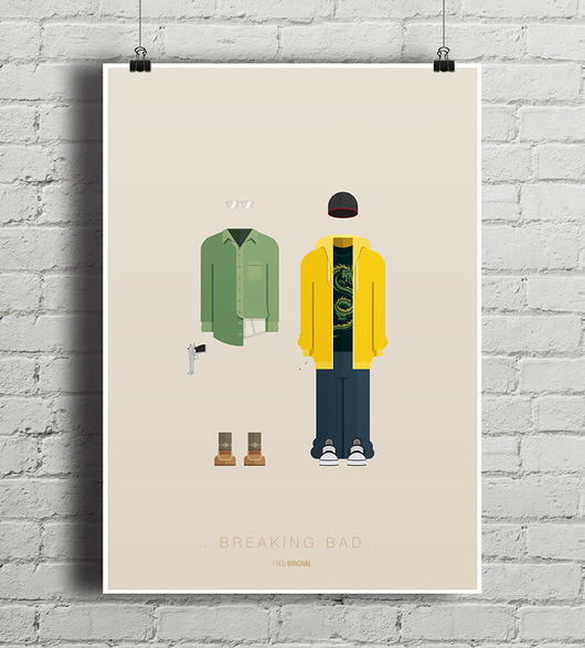 Breaking Bad - plakat minimalmill