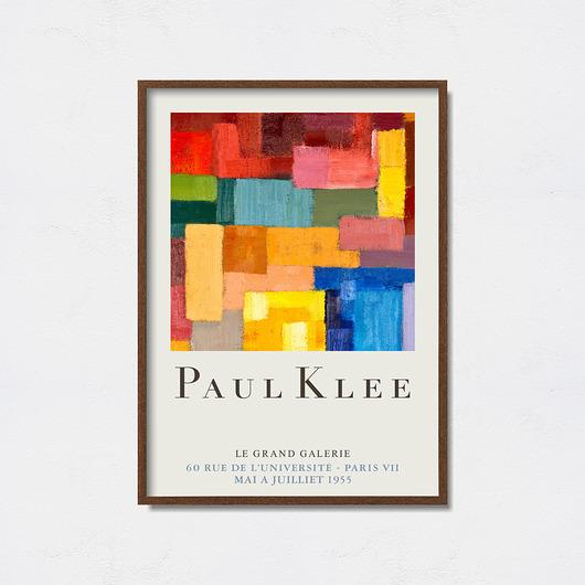 Paul Klee plakat do wystawy Pas De LArt