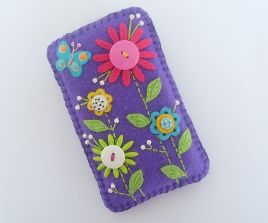Etui na telefon Kwiaty  Tulis
