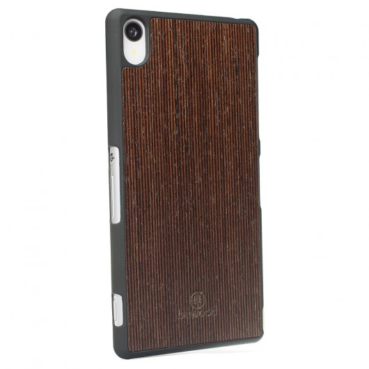 SONY Z3 COMPACT DREWNIANE ETUI WENGE bewood
