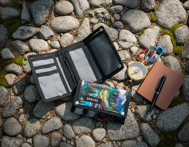 portfele damskie Portfel Prezent dla podróżnika / BEBOKI wodoodporny