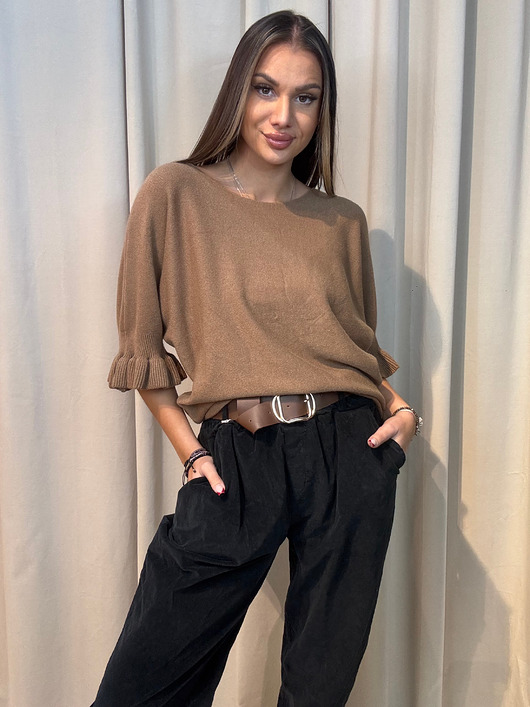 swetry damskie  Sweter Balza Camel