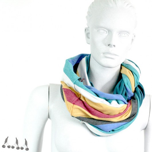 ::: EMERALD&COLoUR STRIPES ::: uniqo