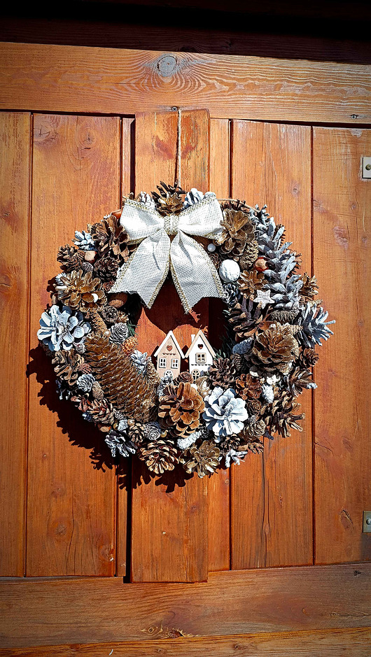 wianki bożonarodzeniowe Wianek bożonarodzeniowy nr 4