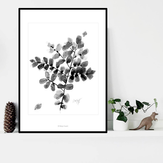 Plant print, 70x100cm Margo Hupert