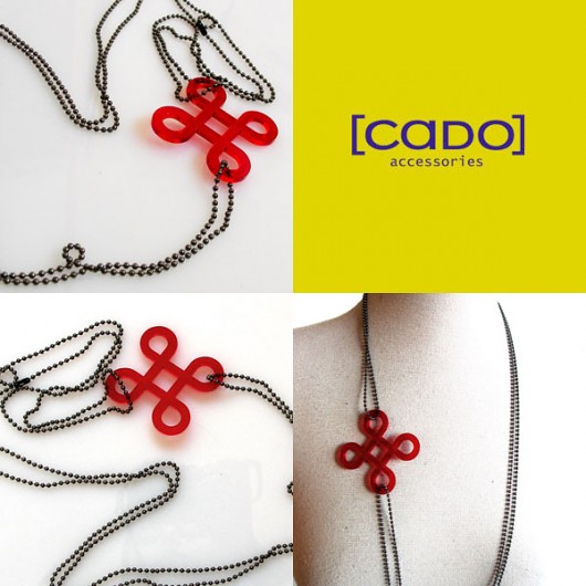Cado PLASTIK FANTASTIK - Celtic2Chain red CADOaccessories