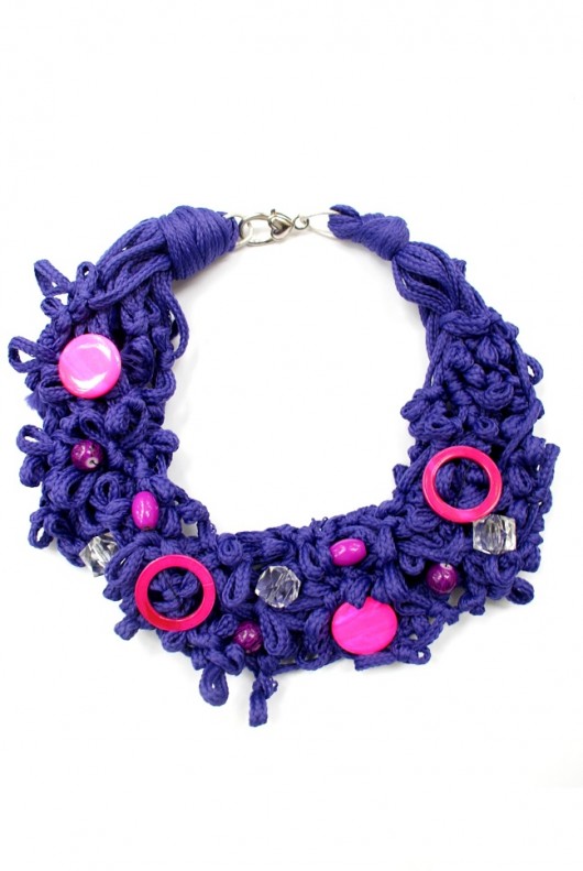 Fioletowo i różowo Republika jewelry