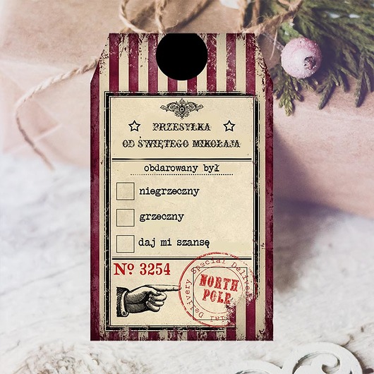 Personalizowane zawieszki Świateczne Taki Sobie Retro Feelings