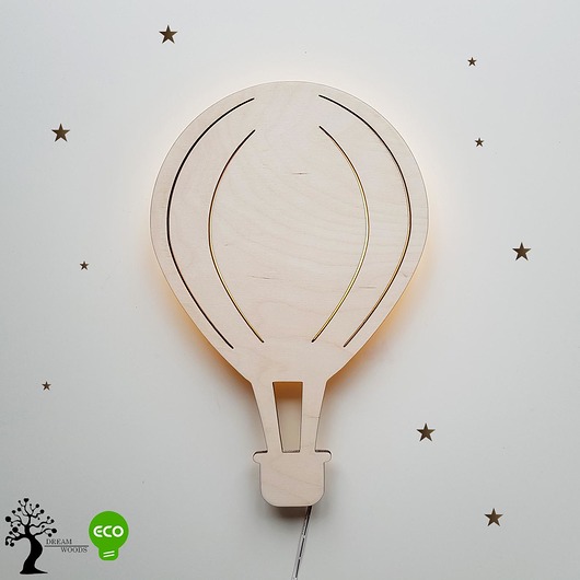 lampy do pokoju dziecka Zestaw Balon, Chmurka KINKIET + śnieżne góry