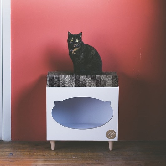 TVcat domek+ drapak dla kota Misspaper