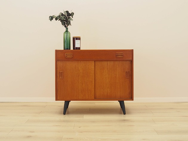 komody Szafka tekowa, duński design, lata 70, produkcja: Niels C. K. Anersen