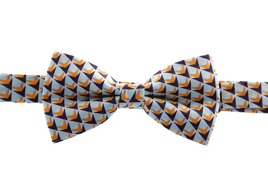 Mucha gotowa bowstyle żółty wzór bowstyle