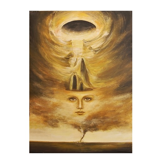 obrazy Stoicismus, oryginalny obraz ręcznie malowany, surrealizm