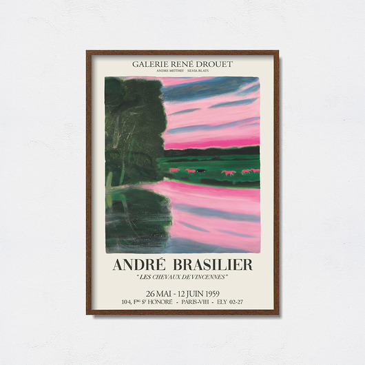 plakaty Andre Brasilier - Exhibition Poster