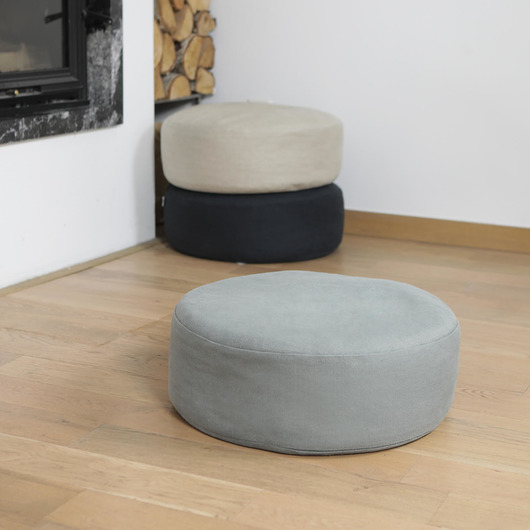 pufy do siedzenia Pufa z łuską gryki CIRCLE STONE