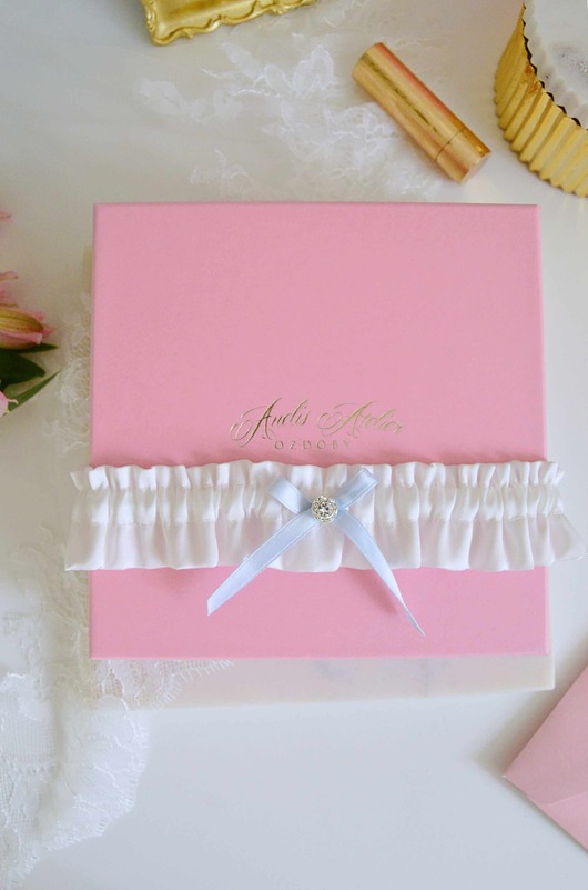 dodatki ślubne Podwiązka 386