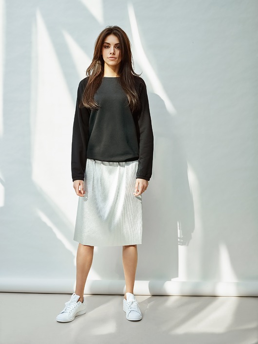 spódnice midi Silver Skirt