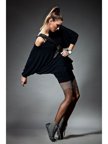 40-42(L-XL) Sukienka luźna CZERWONA  YULIYA BABICH