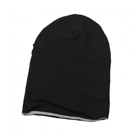 Dwustronna Dwukolorowa Czapka BLACK purol design
