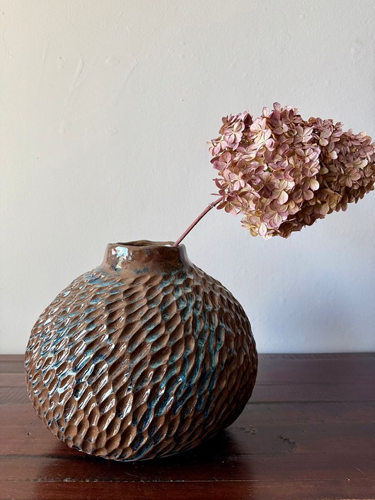 wazony Wazon ceramiczny "Deep Lines"