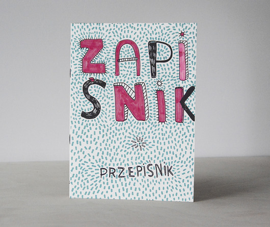 ZAPIŚNIK - PRZEPISNIK ręcznie wykonany Dwie Lewe Rece