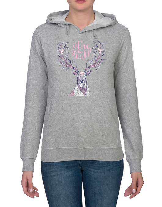 Bluza damska z jeleniem Love Life and Forest