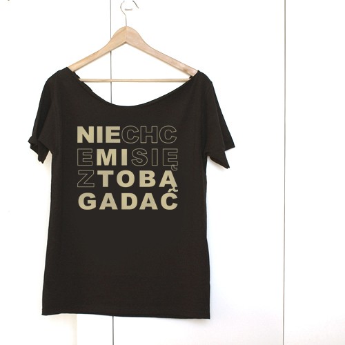 Nie chcę gadać Gold Oversize ONE MUG A DAY