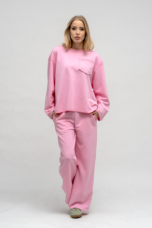 komplety damskie DRES DAMSKI ,,CINDI'' różowy