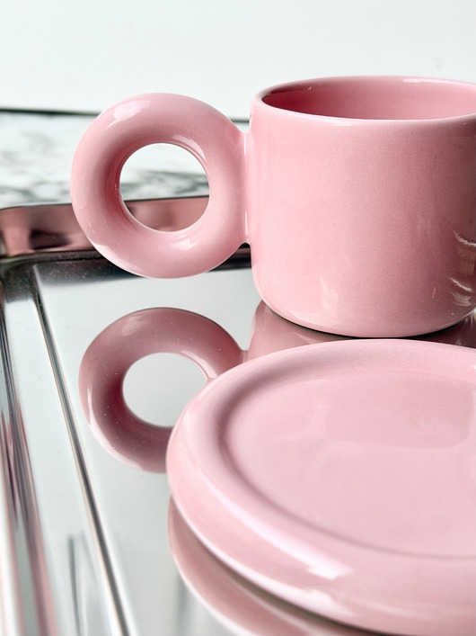 kubki Kubek Pink /300ml/ z serii Good Vibes