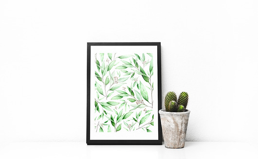 plakaty Eukaliptus - plakat A4/A3
