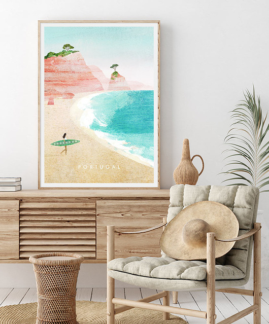 plakaty Plakat Portugalia surfing Algarve