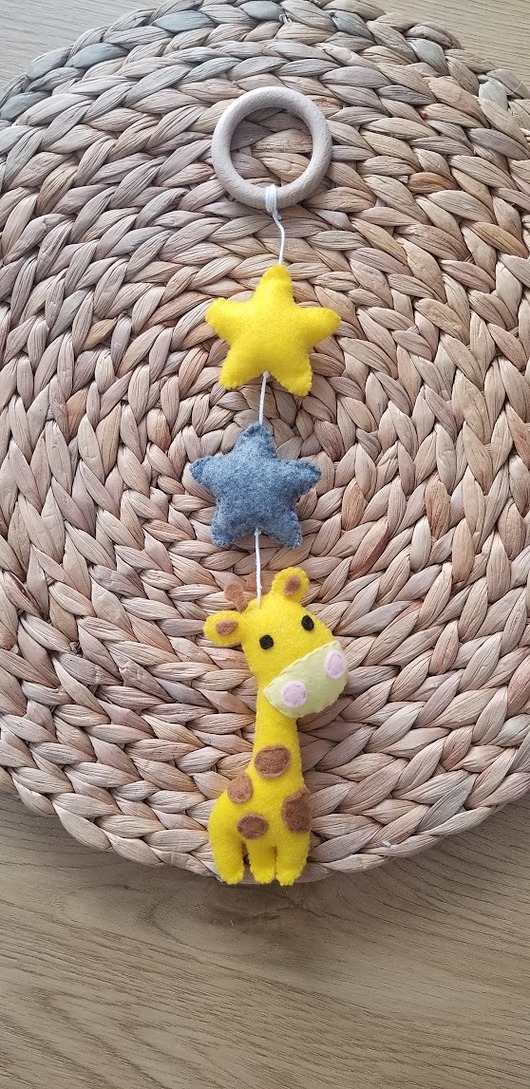 pokój dziecka - różne Zawieszka baby gym /wozka Zyrafa