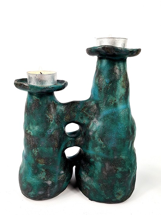 świeczniki i świece Świecznik ceramiczny