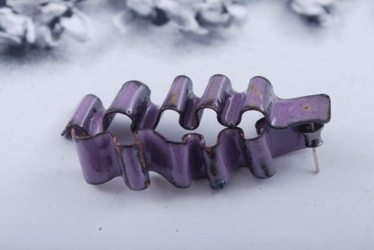 RIBBON - violet Dorota Oyrzanowska