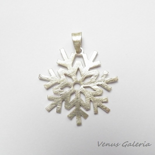Wiisorek srebrny - śnieżynka VENUS GALERIA