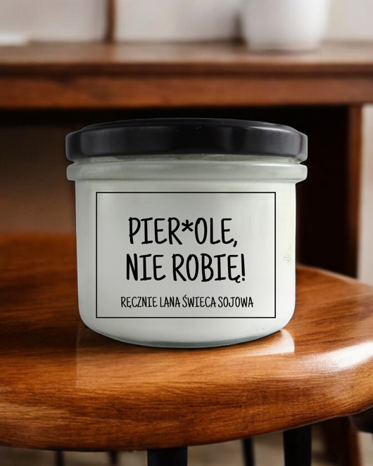 świece zapachowe Świeca sojowa PIER*OLE, NIE ROBIĘ! 235 ml Mikuno