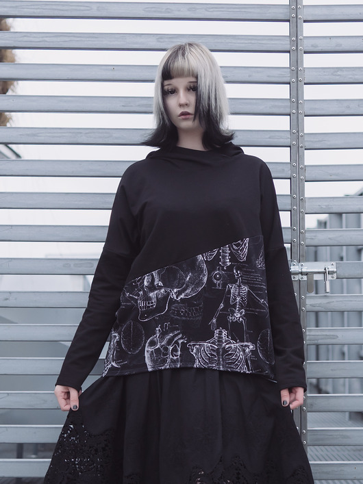 bluza z kapturem damska Bluza Anatomy