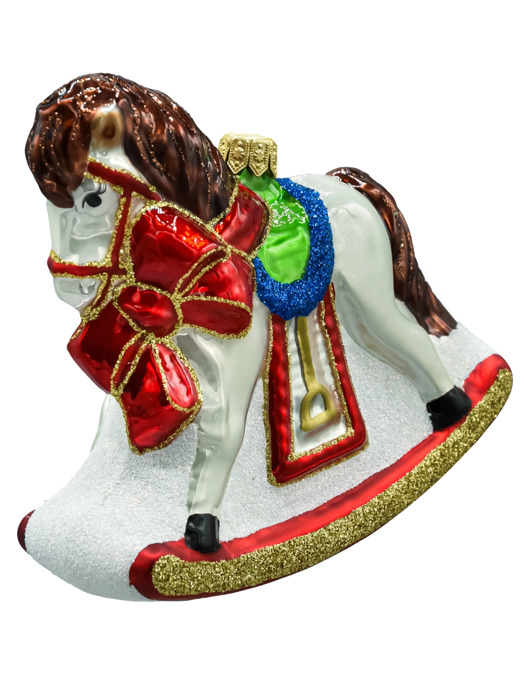 bombki Bombka choinkowa: Konik na biegunach