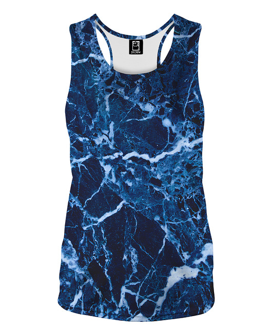 topy damskie DR.CROW Bokserka Damska Marble Blue