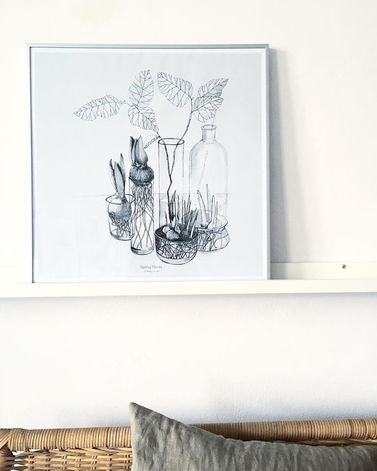PLANTS  plakat/poster, wydruk cyfrowy Margo Hupert