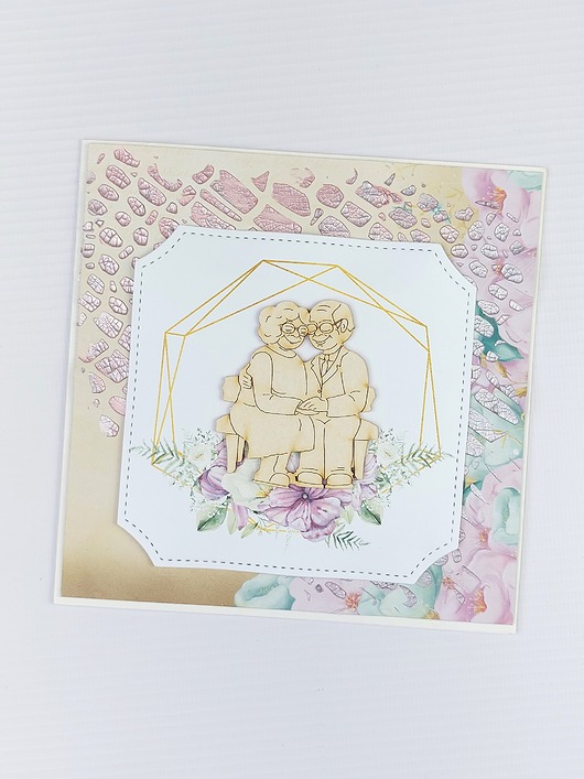 kartki scrapbooking Kartka na Dzień Babci i Dzień Dziadka 5