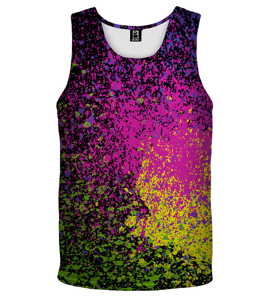t-shirty męskie DR.CROW Bokserka Męska Splatter Black