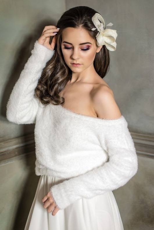 Ślubne ozdoby do włosów FLAWLEs spinka