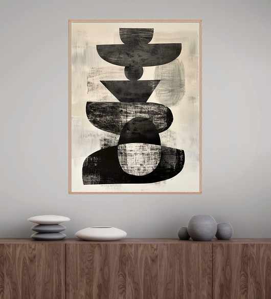 plakaty Geometria natury - Plakat, druk - Minimalizm, Boho, Loft #104