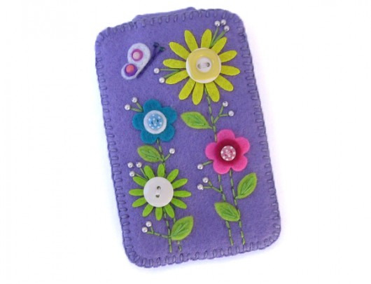 Etui na telefon Kwiaty  Tulis
